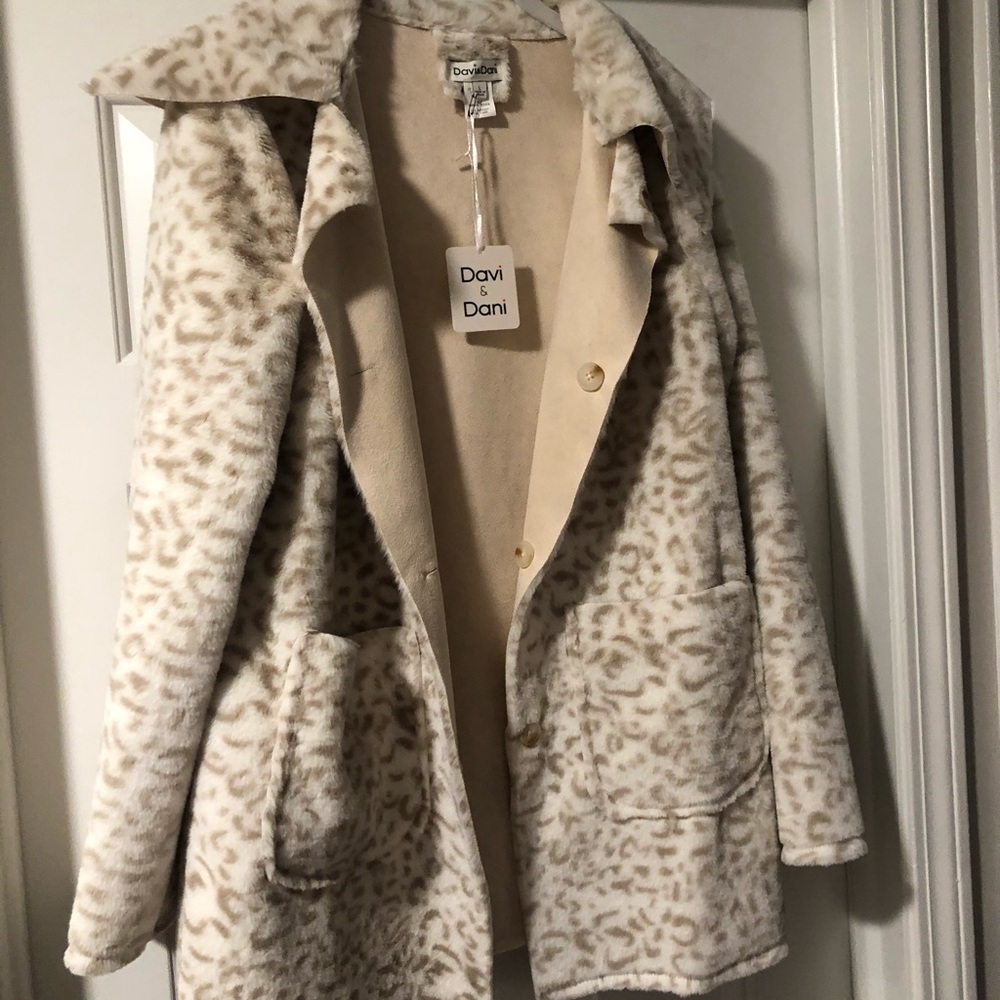 Snow Leopard Jacket - Davi & Dani - L